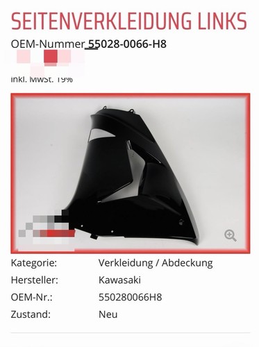 Seitenverkleidung links - seitenverkleidung,